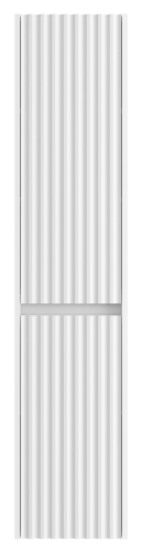 Шкаф-пенал Brevita Balaton BAL-05035-01-2Л 35х34х163 подвесной цвет белый - фото 2