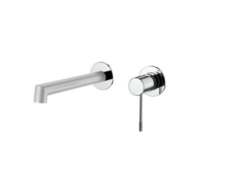 Смеситель для раковины AltroBagno Intento AltroBagnoIntento010504MW встраиваемый в стену белый