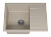 Кухонная мойка Misty Titan TIT-65х51-02 65х50 цвет бежевый поверхность матовая