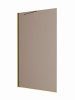 Душевая перегородка Cezares LIBERTA LIBERTA-L-1-TB-110-BR-BORO 110х195 стекло тонированное профиль золото