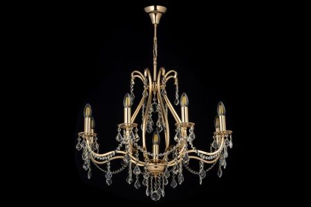 Люстра подвесная Arti Lampadari Ercolano Gold (Ерцолано Голд) Ercolano E 1.1.8.602 G