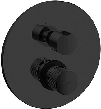 Смеситель для душа Paffoni Jo JO019NO встраиваемый в стену черный