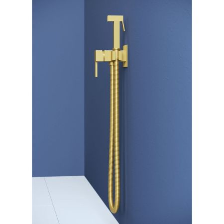 Гигиенический душ со смесителем RGW Shower Panels 581408212-06 золото
