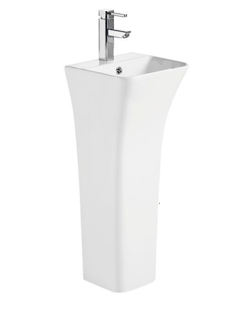 Раковина из санфаянса WeltWasser WW SK 34 см 10000013331 напольная цвет белый глянцевый Раковина из санфаянса WeltWasser WW SK 34 см 10000013331 напольная цвет белый глянцевый