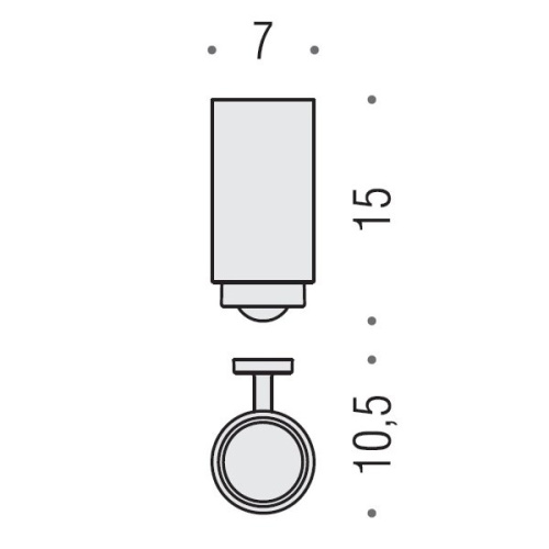Стакан Colombo Nordic B5202.CR-VAN - фото 2