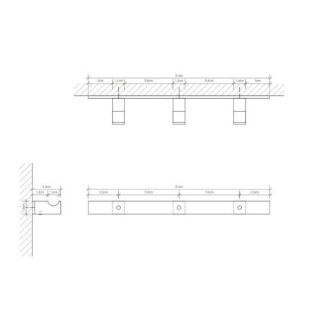 Крючок Decor Walther Corner 562100