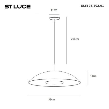 Светильник подвесной ST Luce Lid (Лид) SL6128.503.01