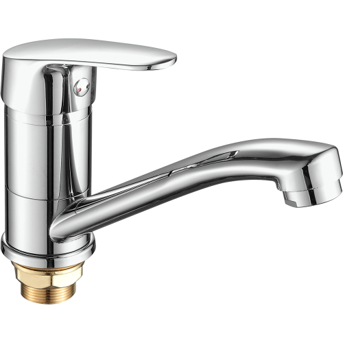 Смеситель для кухни Fashun A4516-2 на мойку хром - фото 2