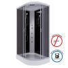 Душевая кабина Niagara Classic 35121433LG 120х80 асимметричная с крышей ориентация левая