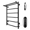 Полотенцесушитель электрический Altasan Горизонт Горизонт8050ПЧМ 55х80 черный