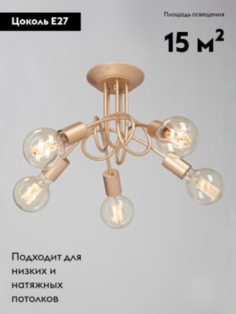 Люстра потолочная Vitaluce V37270 V37270-8/5PL