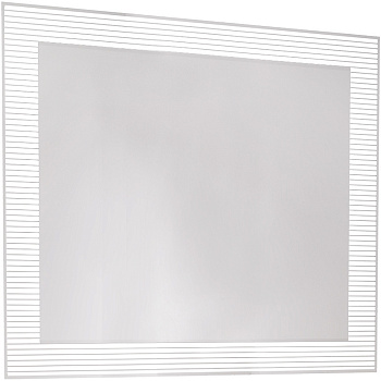 Зеркало в ванную Jorno KARAT Kar.02.100/P/W 100х80 цвет белый