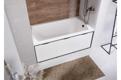 Экран для ванны 1MarKa Grunge loft GL160IceWhite - фото 2