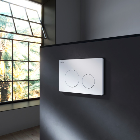 Клавиша смыва механическая Am.Pm PrimeFit L I090101 цвет белый