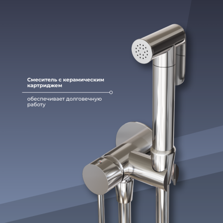 Гигиенический душ со смесителем RGW Shower Panels (Шоувер панелс) 581408211-01 хром