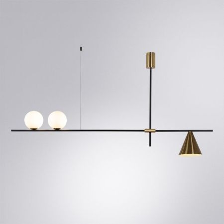 Люстра на штанге Arte Lamp Jacob (Джацоб) A7029PL-3BK