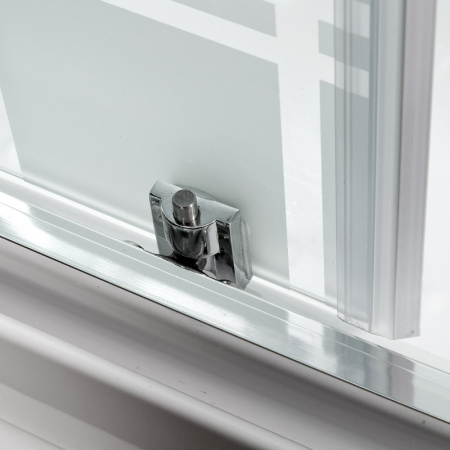 Душевая кабина AvaCan EM2790NLED+GM 90х90 четверть круга без крыши ориентация универсальная