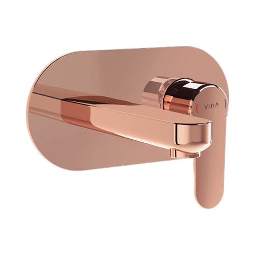 Смеситель Vitra Root Round A4272126EXP встраиваемый в стену медь