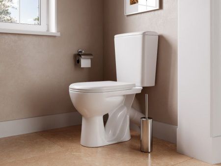 Унитаз-компакт напольный с бачком Santeri Орион 1P4038S0000BF белый с сиденьем микролифт каскадный смыв