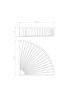 Полка для ванной комнаты Wonzon & Woghand WW-4118
