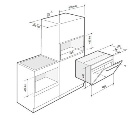 Духовой шкаф De Dietrich DKR7580BB