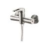 Смеситель для ванны и душа G.Lauf NUD NUD5-A045KH настенный сатин