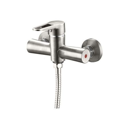 Смеситель для ванны и душа G.Lauf NUD NUD5-A045KH настенный сатин