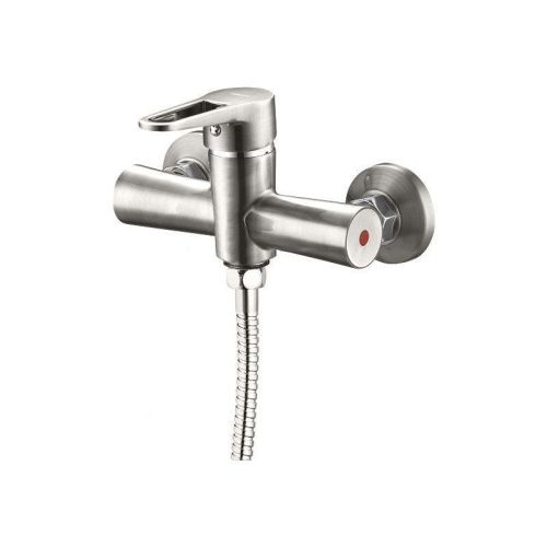 Смеситель для ванны и душа G.Lauf NUD NUD5-A045KH настенный сатин - фото 2