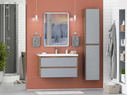 Тумба под раковину Brevita Chester CHE-09090-49502Я 87x44x49 - фото 5
