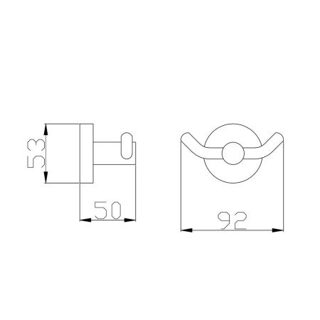 Крючок RavSlezak Colorado COA0102ZRK