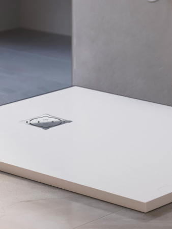 Душевой поддон из искусственного камня RGW Stone Tray (Стоун Трей) 16152811-01 110х80 белый без ножек