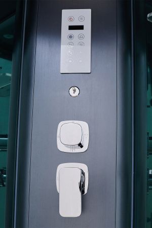 Душевая кабина SSWW BU602 100х100 четверть круга с крышей ориентация универсальная