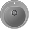 Кухонная мойка Granfest Rondo R-510 серый 51х51 цвет серый поверхность матовая
