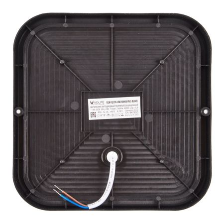 Светильник накладной Volpe ULW-Q229 24W/4000K IP65 BLACK