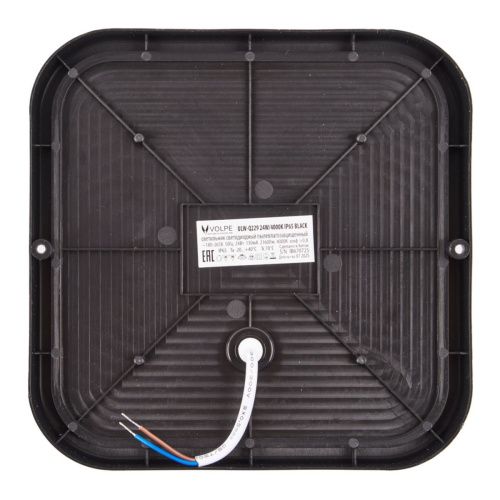 Светильник накладной Volpe ULW-Q229 24W/4000K IP65 BLACK - фото 2