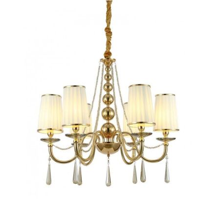 Люстра подвесная Lumina Deco Fabione (Фабионе) LDP 1200-6 F.GD