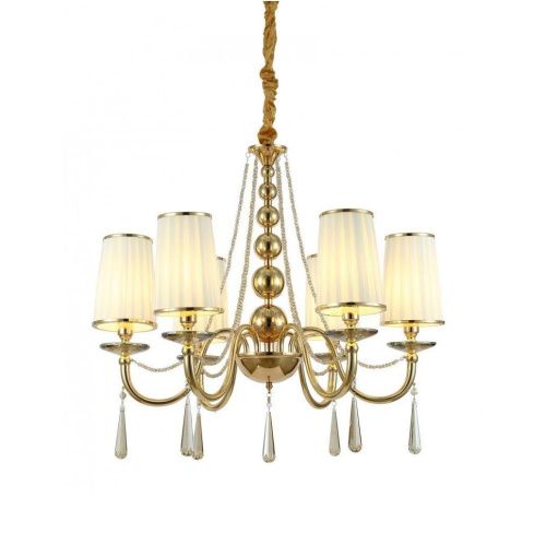 Люстра подвесная Lumina Deco Fabione (Фабионе) LDP 1200-6 F.GD - фото 2