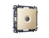 Комплект механизма TV розетки оконечной 50-870 MHz 1dB Ambrella Volt Alfa (Алфа) MA613010