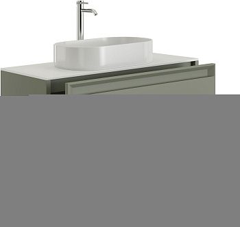 Тумба под раковину Allen Brau Fantasy 2.0 1.11003.CGM 2.0 100х50 подвесная цвет зеленый