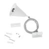Набор для подвесного монтажа шинопроводов Uniel UFB-H41 UFB-H41 WHITE 1 POLYBAG