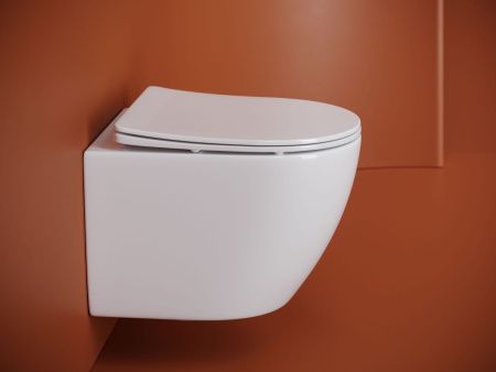 Унитаз подвесной Ceramica Nova UNO CN11001T белый с сиденьем микролифт смыв торнадо