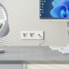 Розетка с/з со шторками и USB тип A+C Werkel 4690389213267
