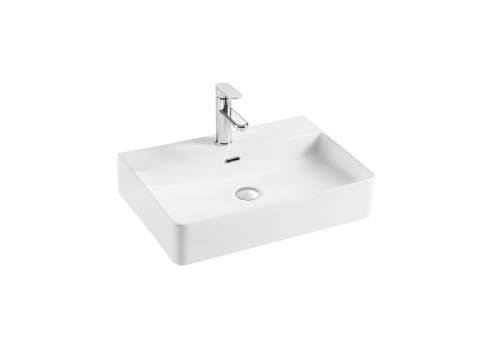 Раковина Aquatek 60 см AQ3241-00 накладная цвет белый