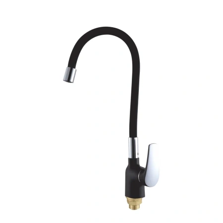 Смеситель для кухни Shevanik S443-3 на мойку черный