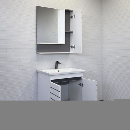 Тумба с раковиной Comforty Нарва 00-00015236CF 70х50 напольная цвет белый