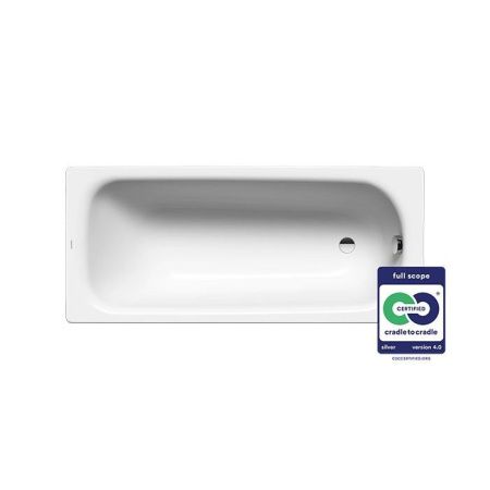 Ванна стальная Kaldewei Saniform Plus 112600010001 170х75 пристенная прямоугольная с ножками