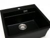 Кухонная мойка Grandex Aqua 500404 50х50 цвет черный поверхность матовая