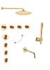 Душевая система Paffoni Modular Box KITMB019HG139KING встраиваемая в стену