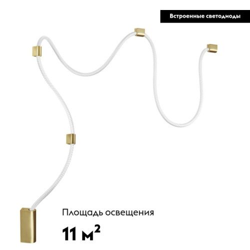 Настенно-потолочный светильник Odeon Light Corda (Цорда) 4397/30CL - фото 2