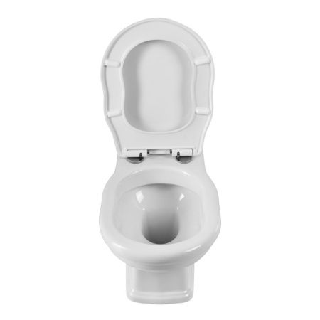 Чаша унитаза подвесная BelBagno BOHEME BB115CH цвет белый без сиденья безободковая каскадный смыв